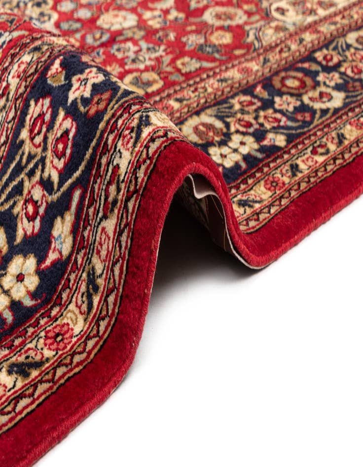 Detail image of  5' x 7' 10  Hand Knotted Qom Persian Rug