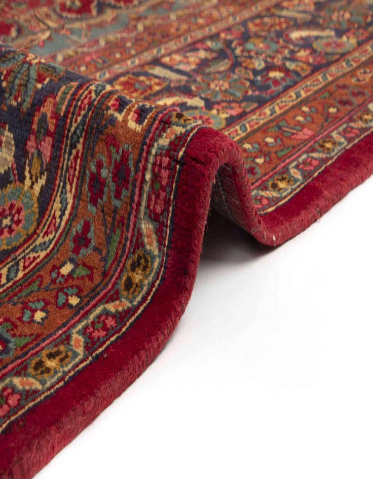 Detail image of  9' 9 x 12' 10  Hand Knotted Sabzevar Persian Wool Rug