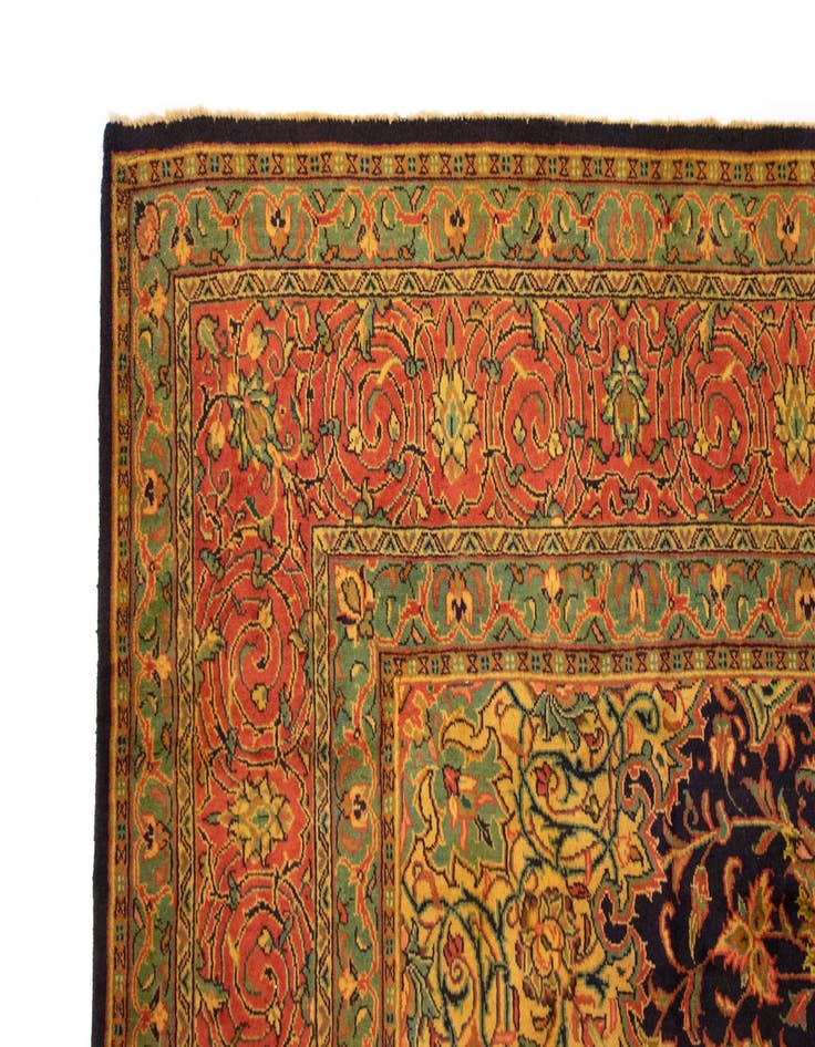 Detail image of  9' 10 x 13' 3  Hand Knotted Sarough Persian Wool Rug