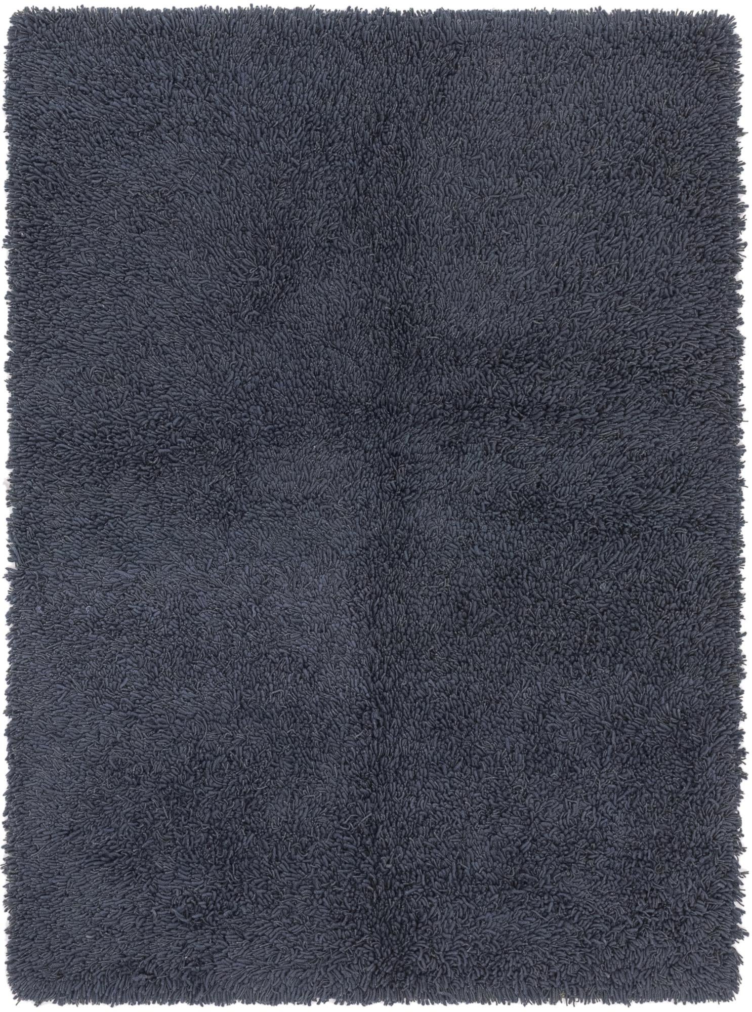  5' 6 x 7' 6 Solid Shag Rug