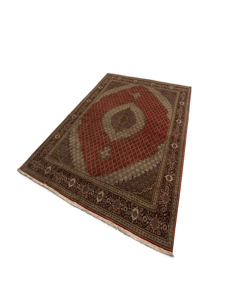 Detail image of  9' 11 x 13' Tabriz Mahi Rug