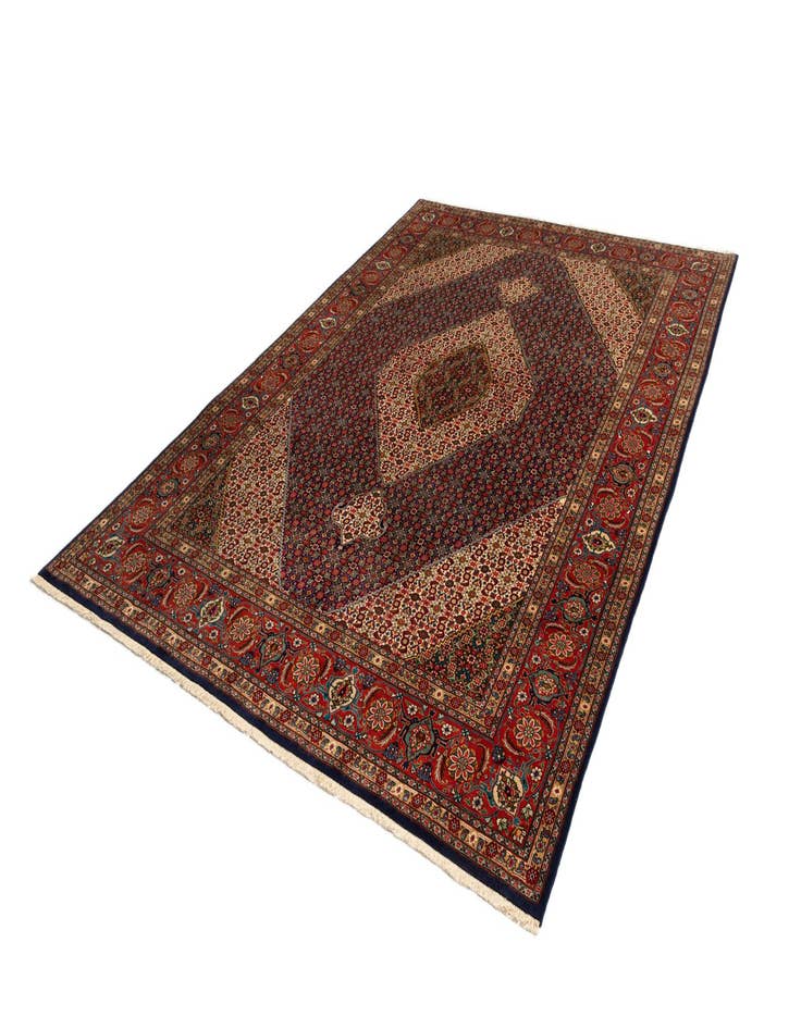 Detail image of  7' 11 x 11' Tabriz Mahi Rug