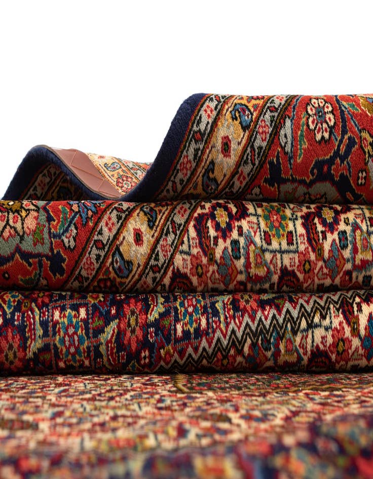 Detail image of  7' 11 x 11' Tabriz Mahi Rug