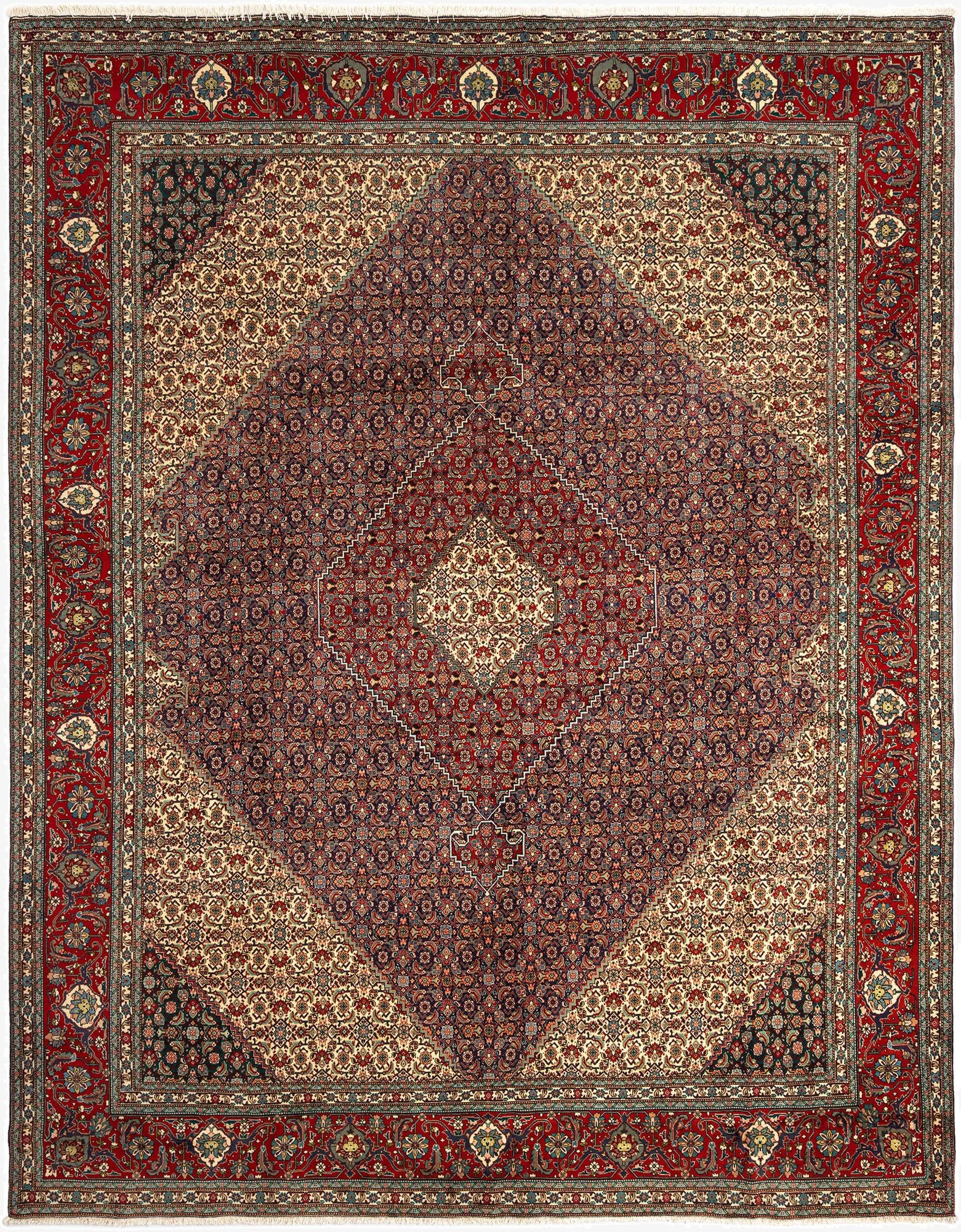  10' 1 x 12' 11 Tabriz Mahi Rug