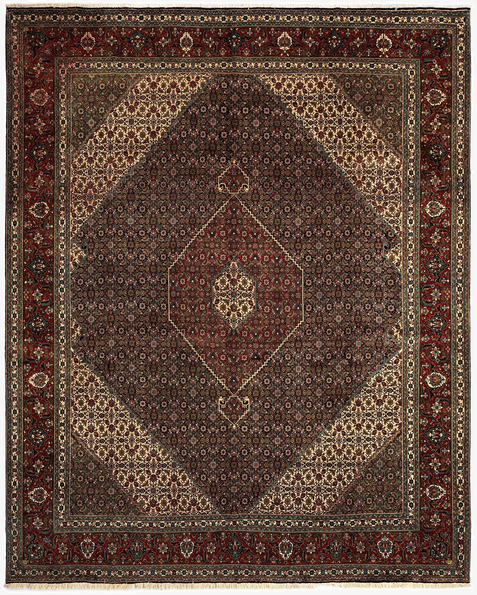  9' 10 x 12' 4 Tabriz Mahi Rug
