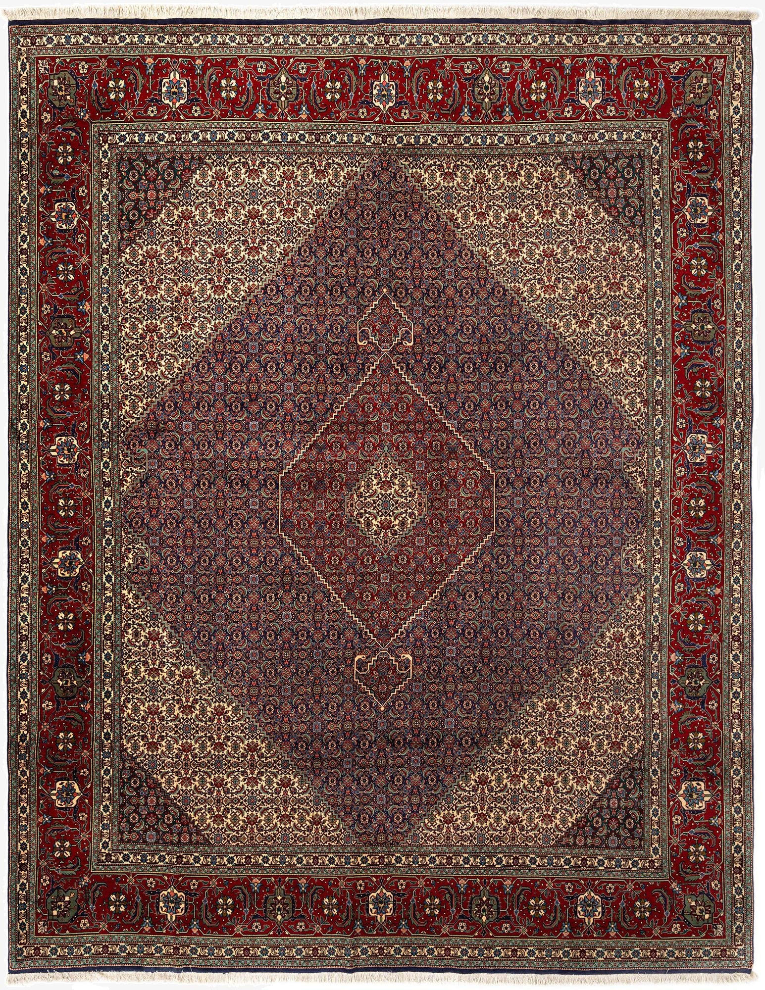  9' 11 x 12' 8 Tabriz Mahi Rug
