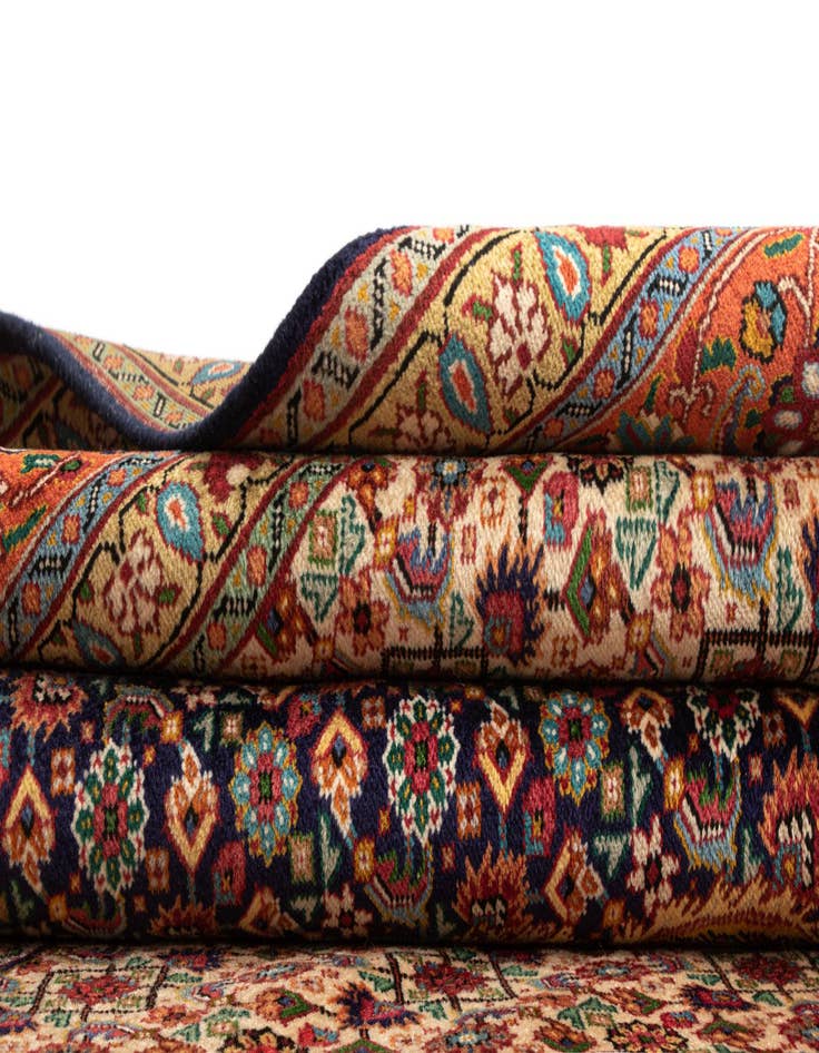 Detail image of  10' x 13' 7 Tabriz Wool Rug