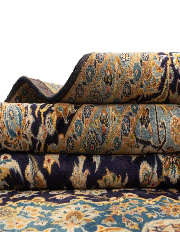 Detail image of  9' 11 x 13' Tabriz Wool Rug