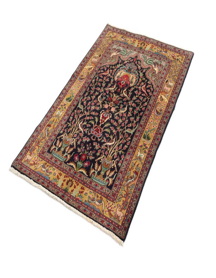 Detail image of  3' 2 x 4' 8 Tabriz Wool Rug