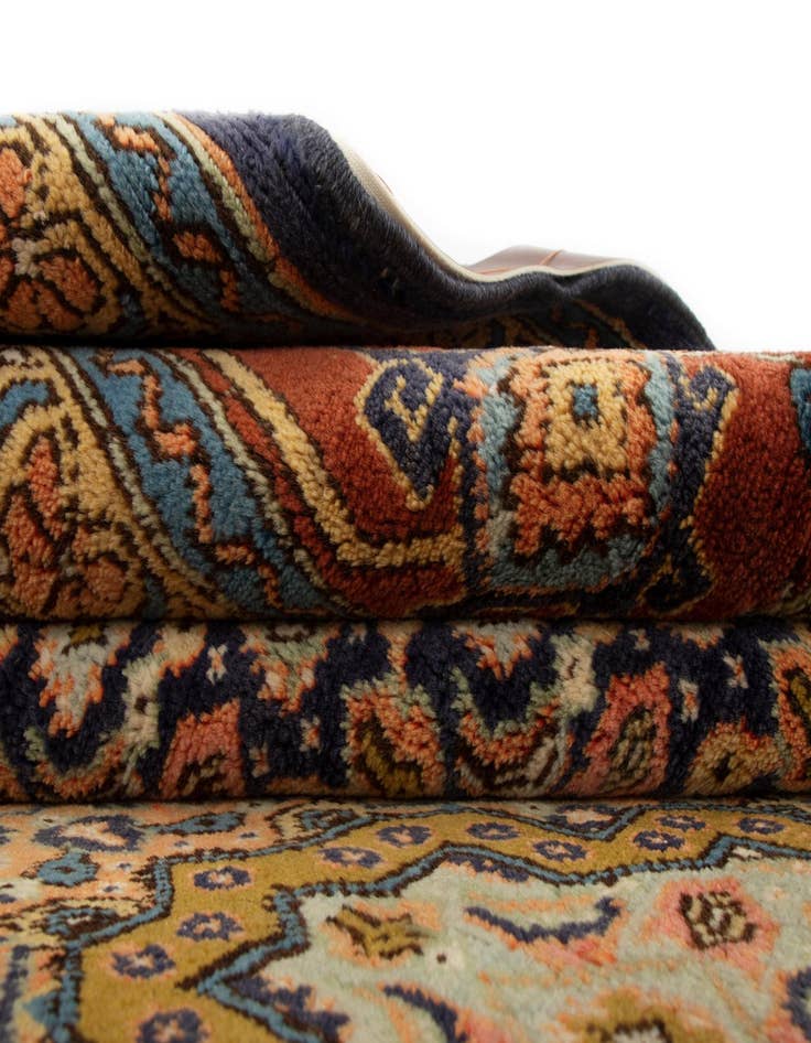 Detail image of  6' 9 x 9' 1  Hand Knotted Tabriz Persian Wool Rug