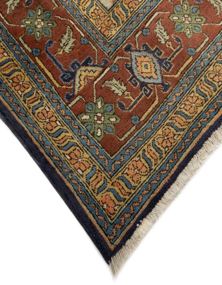 Detail image of  6' 9 x 9' 1  Hand Knotted Tabriz Persian Wool Rug