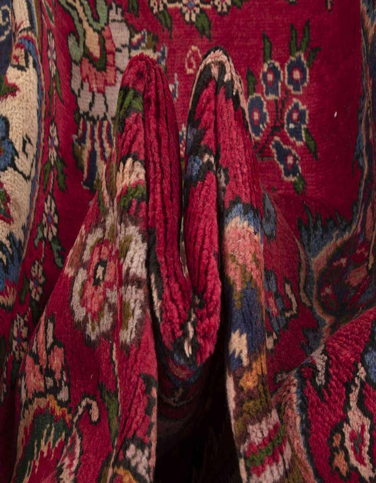 Detail image of  9' 5 x 13' 8  Hand Knotted Tabriz Persian Wool Rug