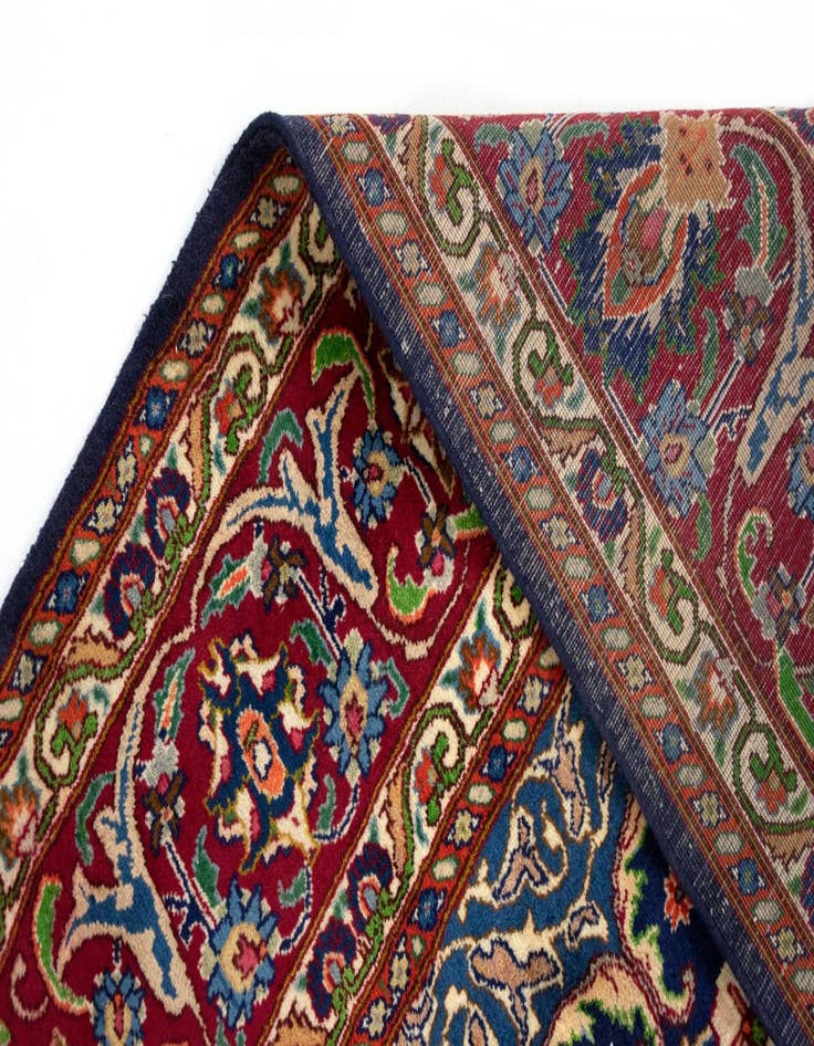 Detail image of  9' 7 x 13'  Hand Knotted Tabriz Persian Wool Rug