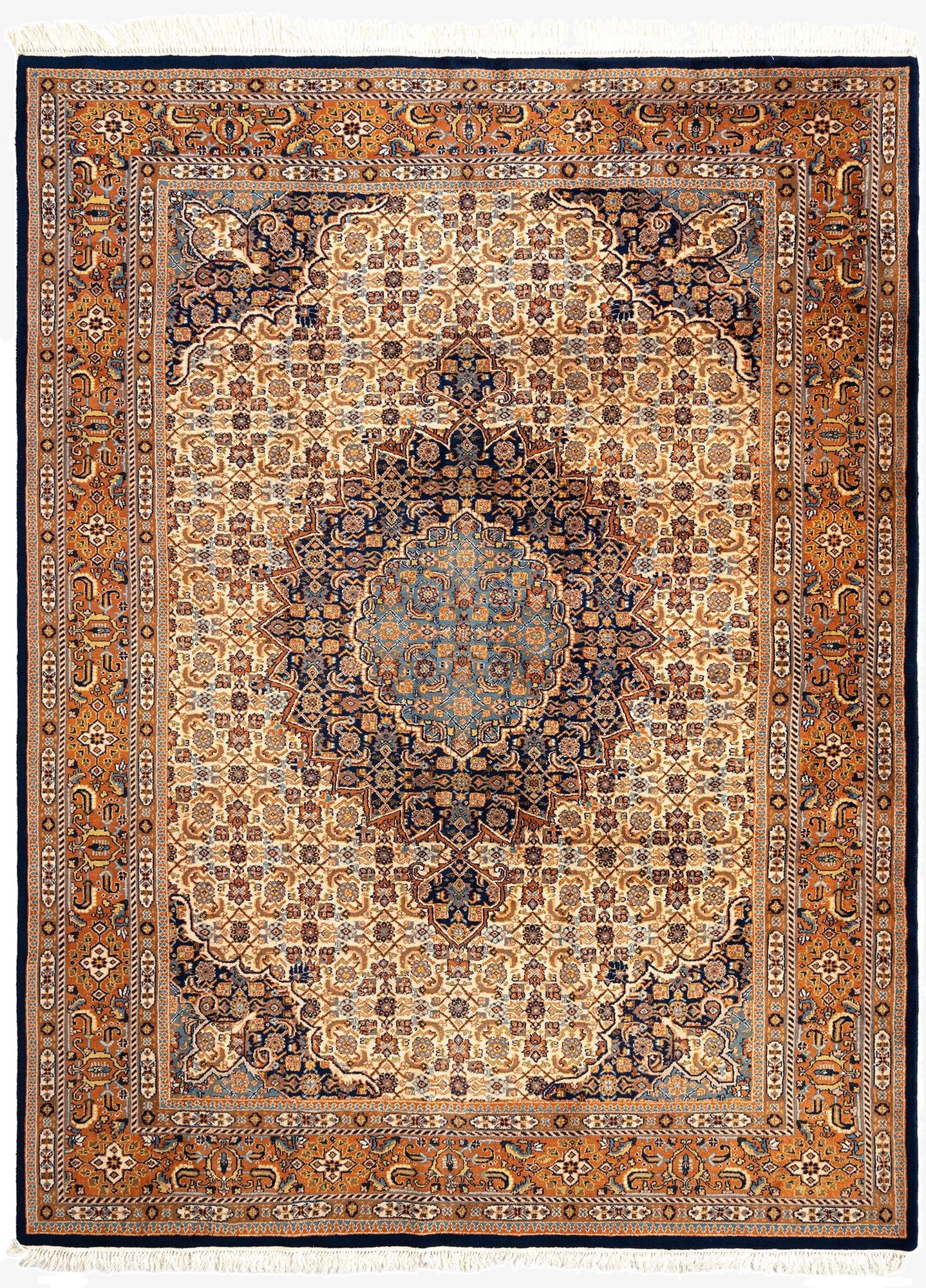  8' 1 x 10' 8 Tabriz Wool Rug