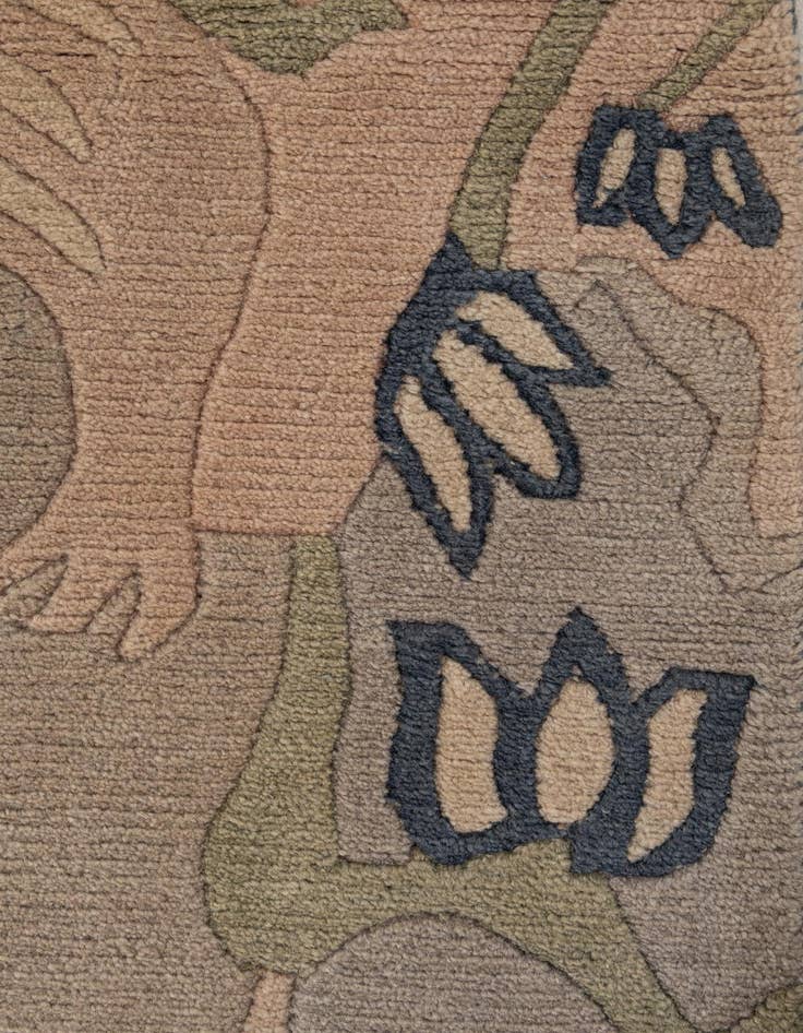 Detail image of  8' 4 x 11' 3  Hand Knotted Tibet Wool Rug