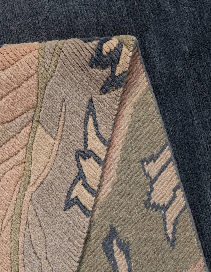 Detail image of  8' 4 x 11' 3  Hand Knotted Tibet Wool Rug