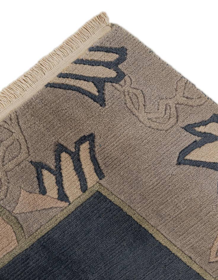 Detail image of  8' 4 x 11' 3  Hand Knotted Tibet Wool Rug