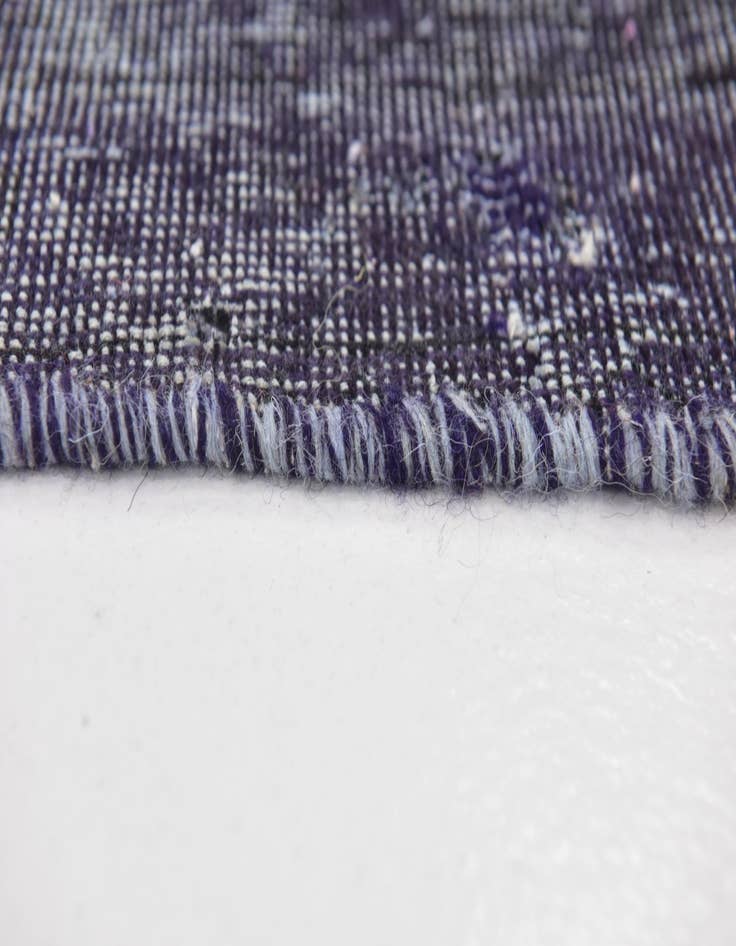 Detail image of  3' 9 x 5'  Hand Knotted Ultra Vintage Persian Wool Rug