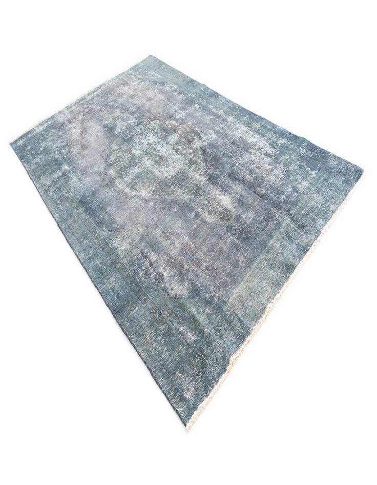 Detail image of  6' x 9' 7  Hand Knotted Ultra Vintage Persian Wool Rug