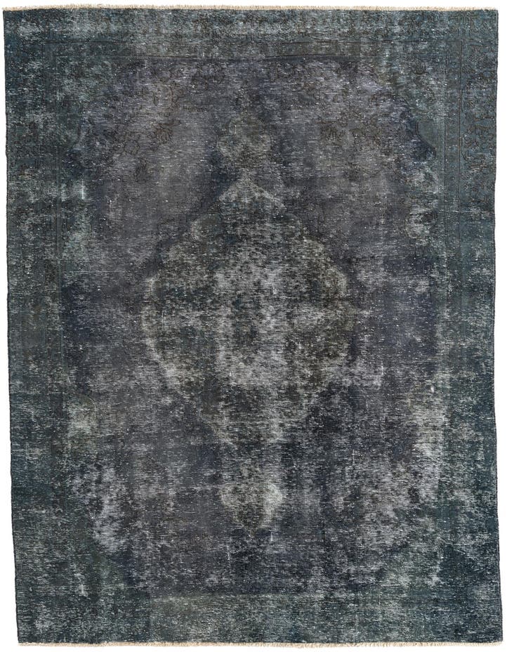  6' x 9' 7  Hand Knotted Ultra Vintage Persian W...