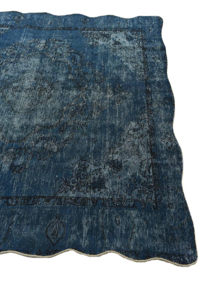 Detail image of  8' x 11' 2  Hand Knotted Ultra Vintage Persian Wool Rug