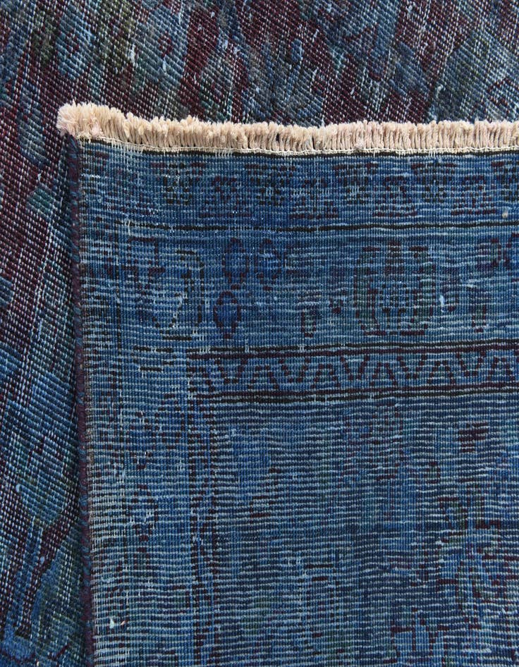 Detail image of  9' 8 x 12' 7  Hand Knotted Ultra Vintage Persian Wool Rug