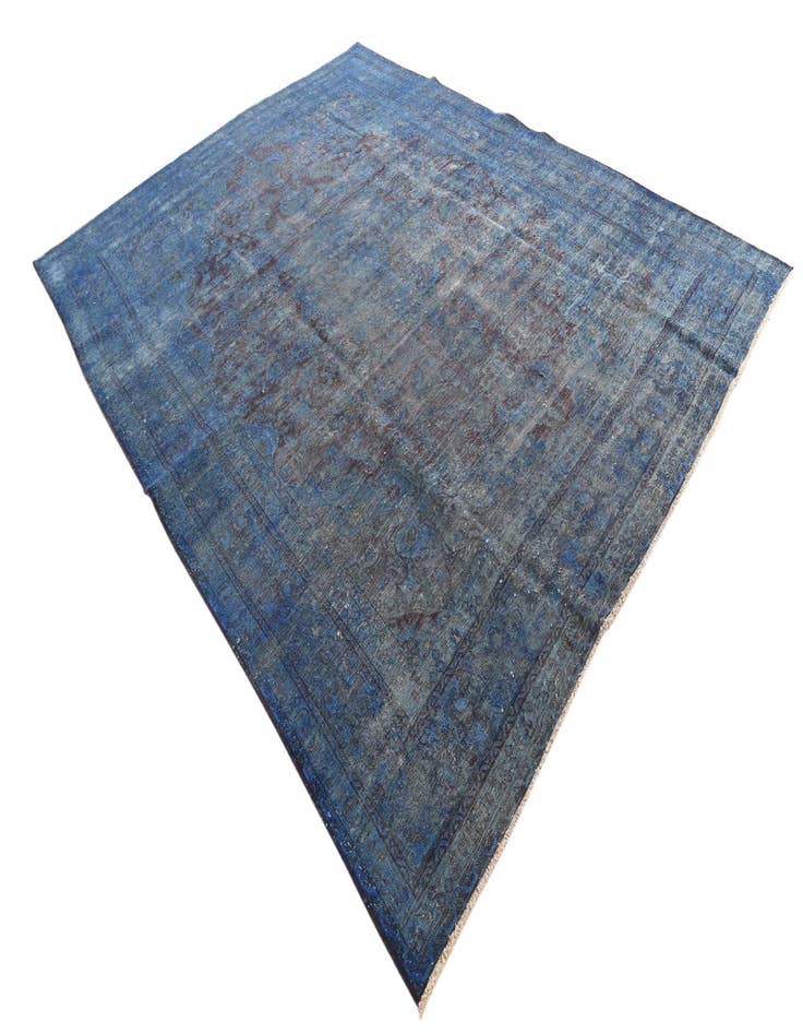 Detail image of  9' 8 x 12' 7  Hand Knotted Ultra Vintage Persian Wool Rug