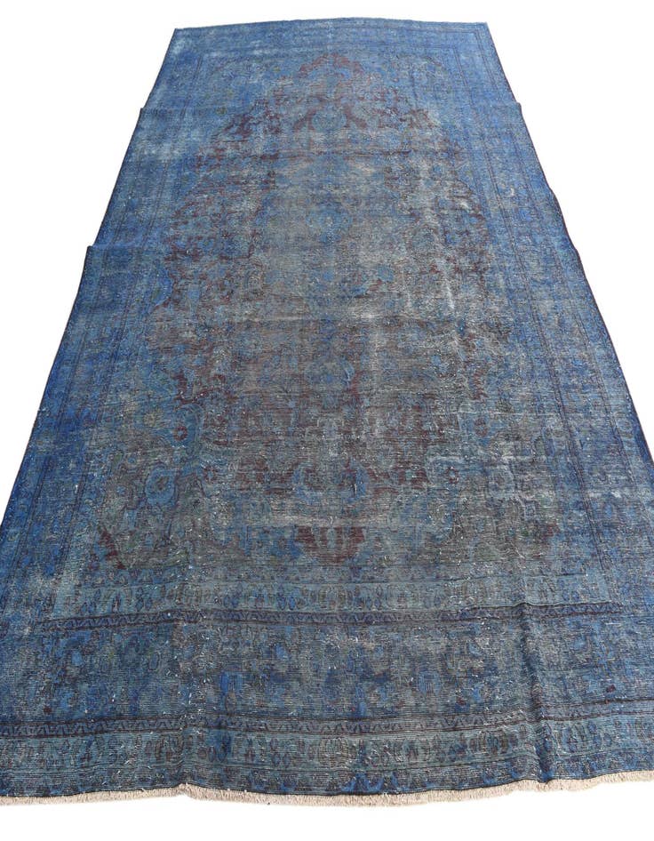 Detail image of  9' 8 x 12' 7  Hand Knotted Ultra Vintage Persian Wool Rug