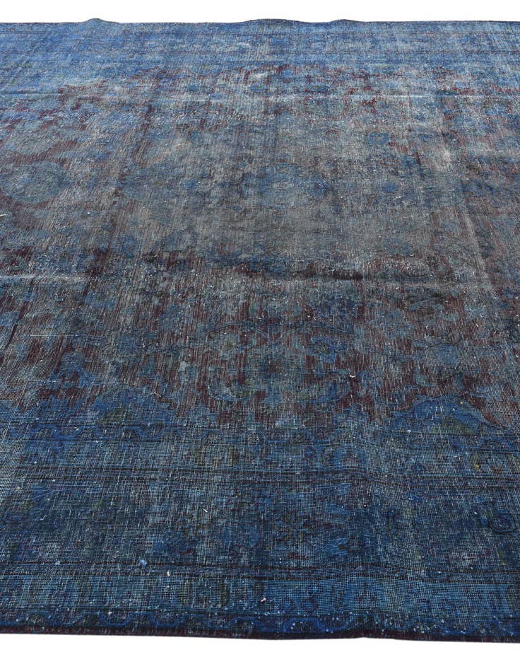 Detail image of  9' 8 x 12' 7  Hand Knotted Ultra Vintage Persian Wool Rug