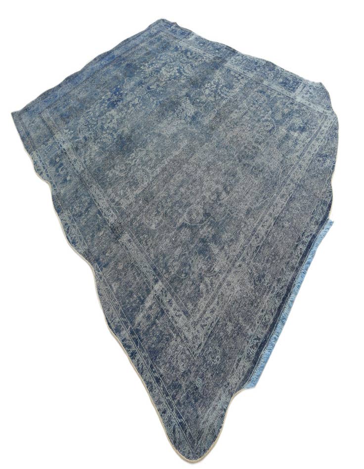 Detail image of  9' 5 x 13'  Hand Knotted Ultra Vintage Persian Wool Rug