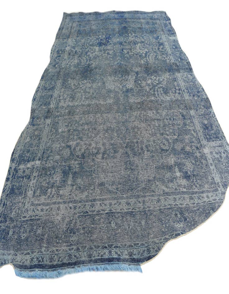 Detail image of  9' 5 x 13'  Hand Knotted Ultra Vintage Persian Wool Rug