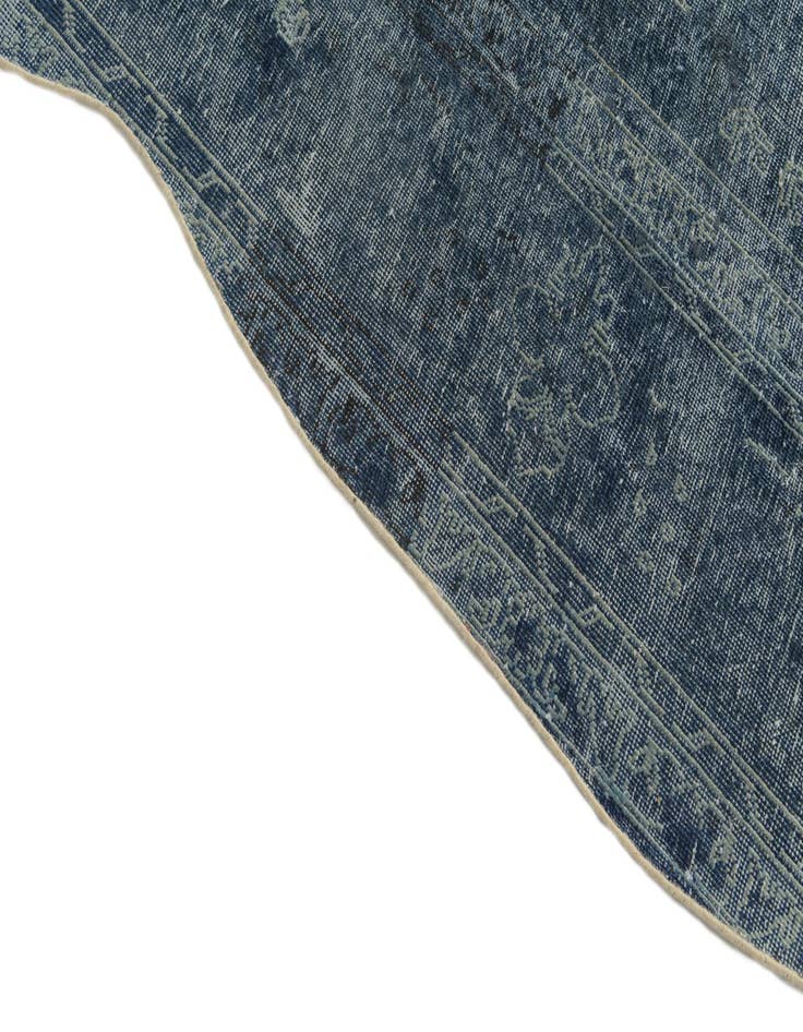 Detail image of  9' 5 x 13'  Hand Knotted Ultra Vintage Persian Wool Rug