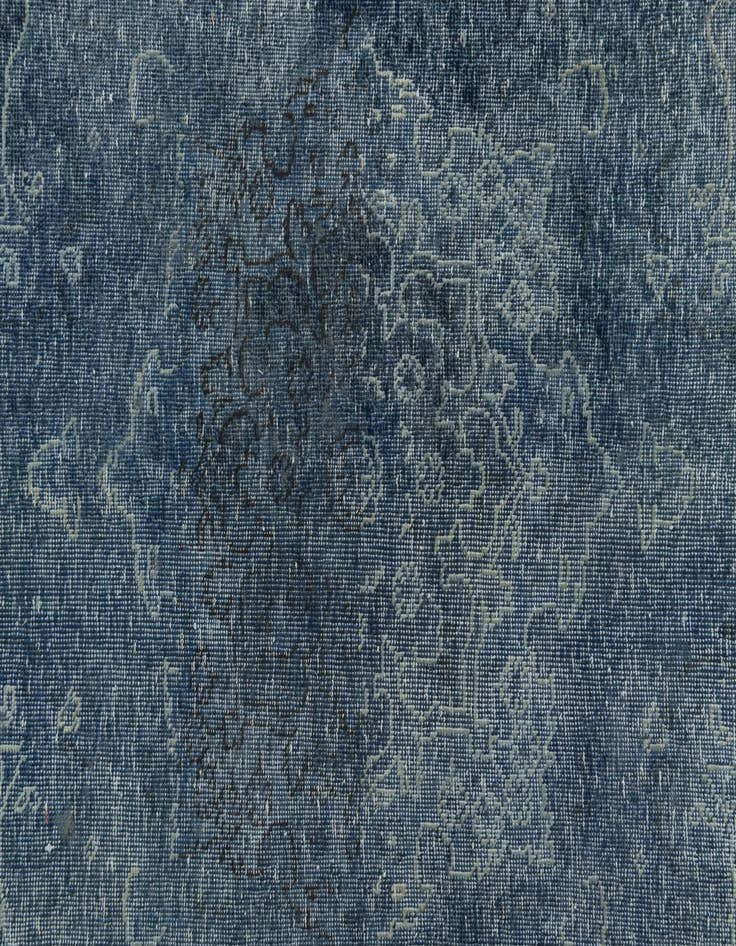 Detail image of  9' 5 x 13'  Hand Knotted Ultra Vintage Persian Wool Rug