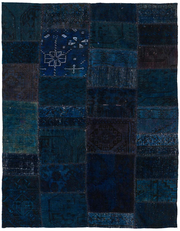  4' 4 x 6' 7  Hand Knotted Ultra Vintage Persian W...