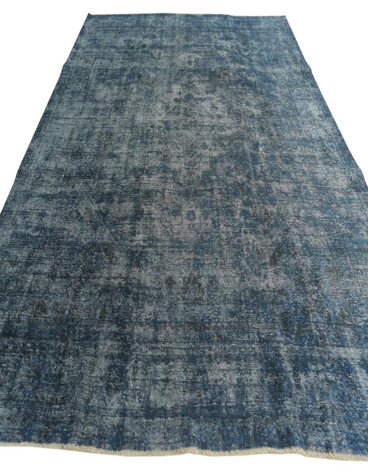 Detail image of  9' 9 x 12'  Hand Knotted Ultra Vintage Persian Wool Rug