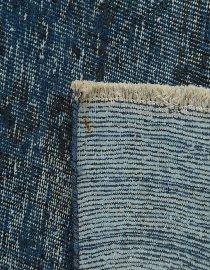 Detail image of  9' 9 x 12'  Hand Knotted Ultra Vintage Persian Wool Rug