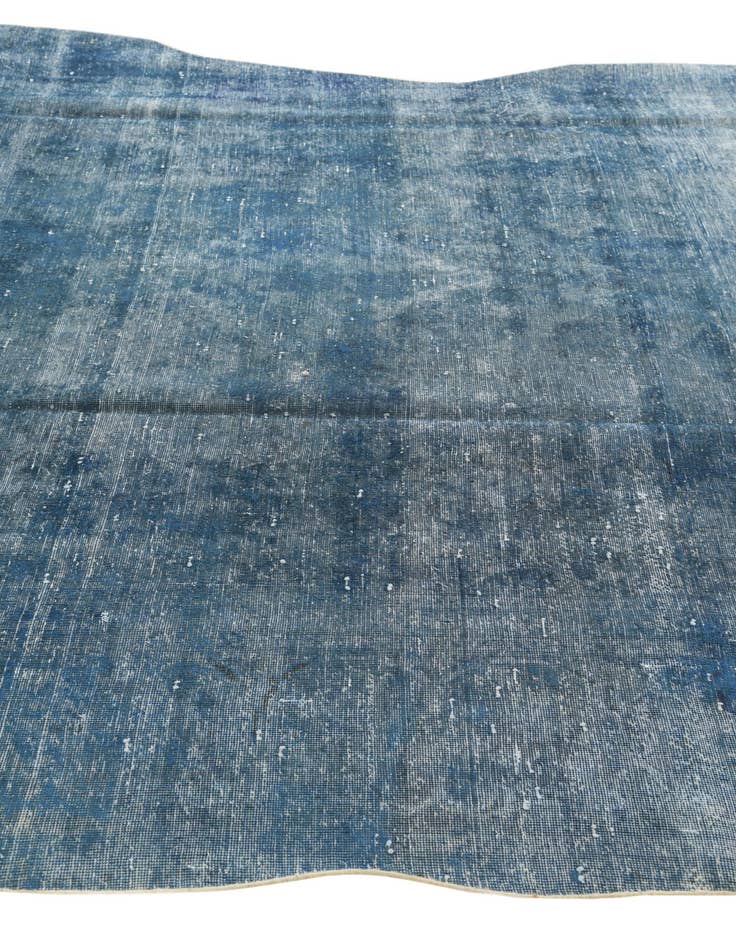 Detail image of  8' x 12'  Hand Knotted Ultra Vintage Persian Wool Rug