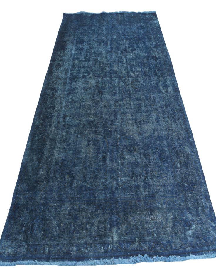 Detail image of  6' 9 x 9' 9  Hand Knotted Ultra Vintage Persian Wool Rug