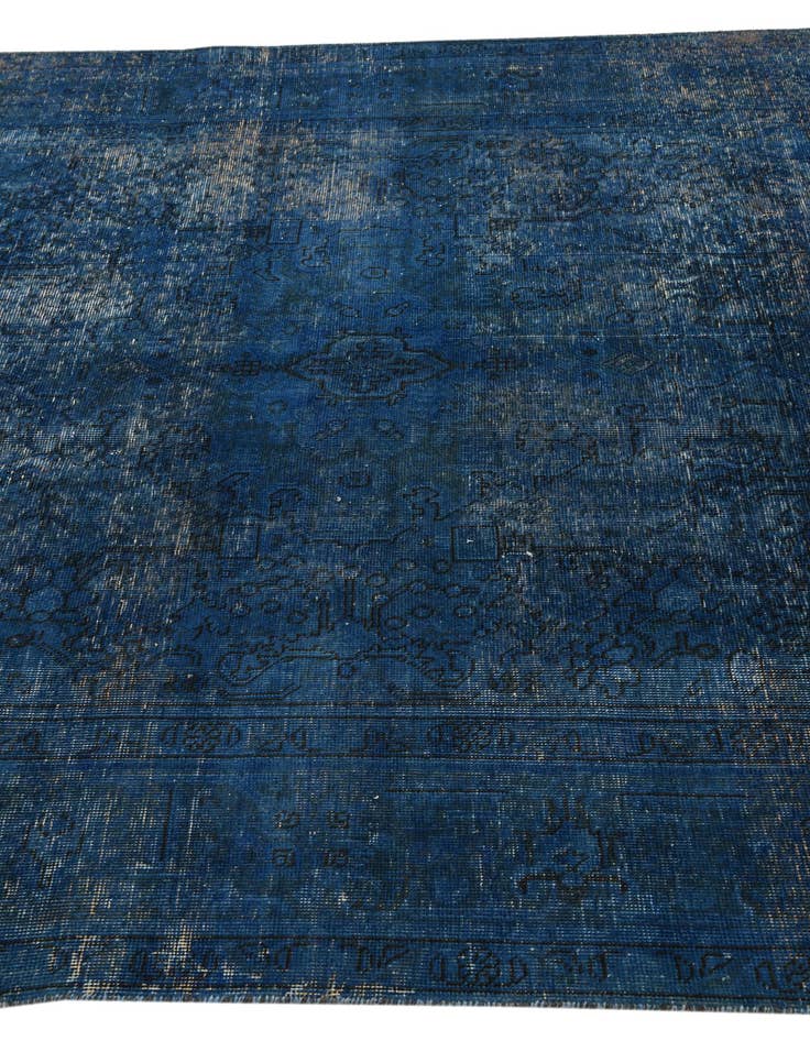 Detail image of  6' 3 x 9' 5  Hand Knotted Ultra Vintage Persian Wool Rug