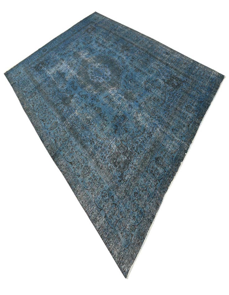 Detail image of  8' 9 x 12' 2  Hand Knotted Ultra Vintage Persian Wool Rug