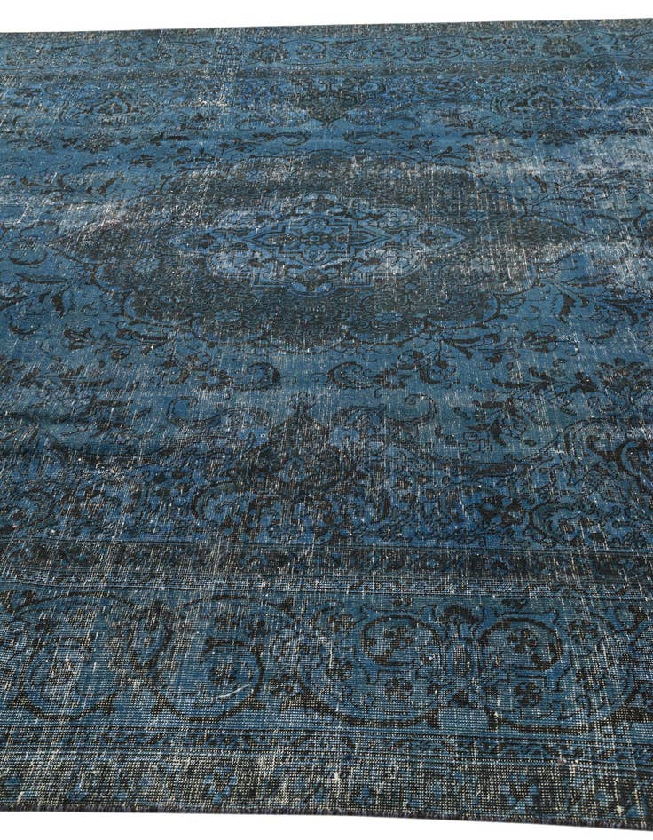 Detail image of  8' 9 x 12' 2  Hand Knotted Ultra Vintage Persian Wool Rug