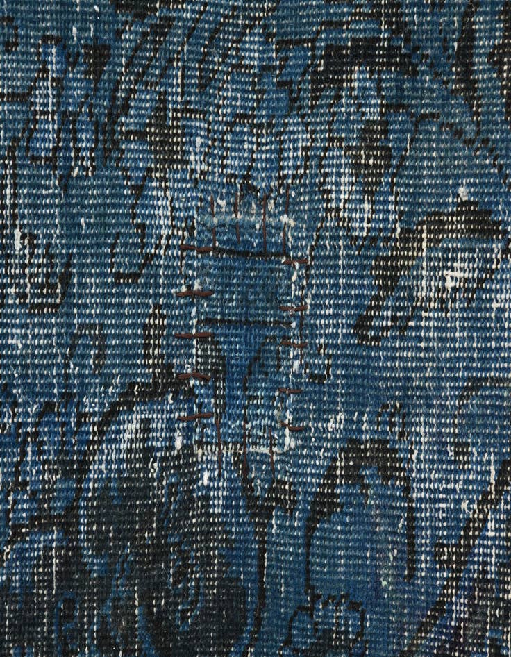 Detail image of  8' 9 x 12' 2  Hand Knotted Ultra Vintage Persian Wool Rug