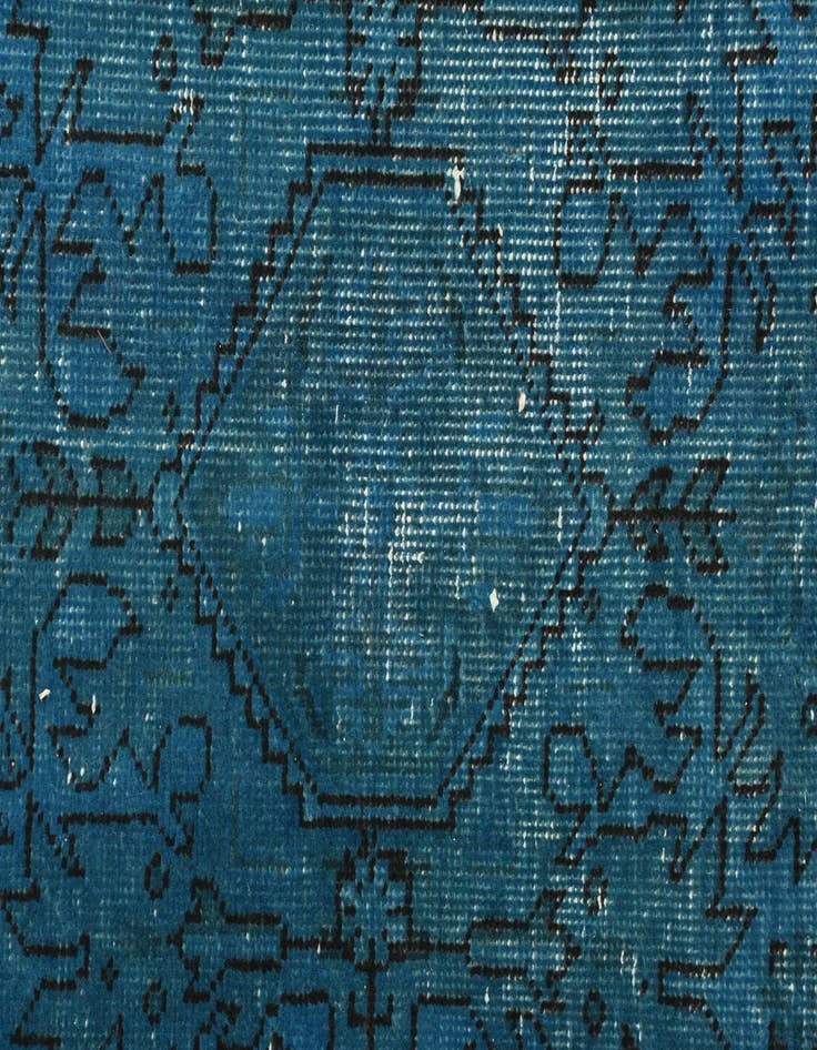 Detail image of  9' 6 x 12' 5  Hand Knotted Ultra Vintage Persian Wool Rug