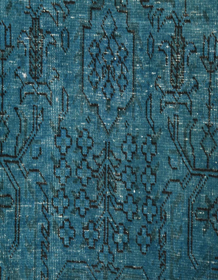 Detail image of  9' 6 x 12' 5  Hand Knotted Ultra Vintage Persian Wool Rug