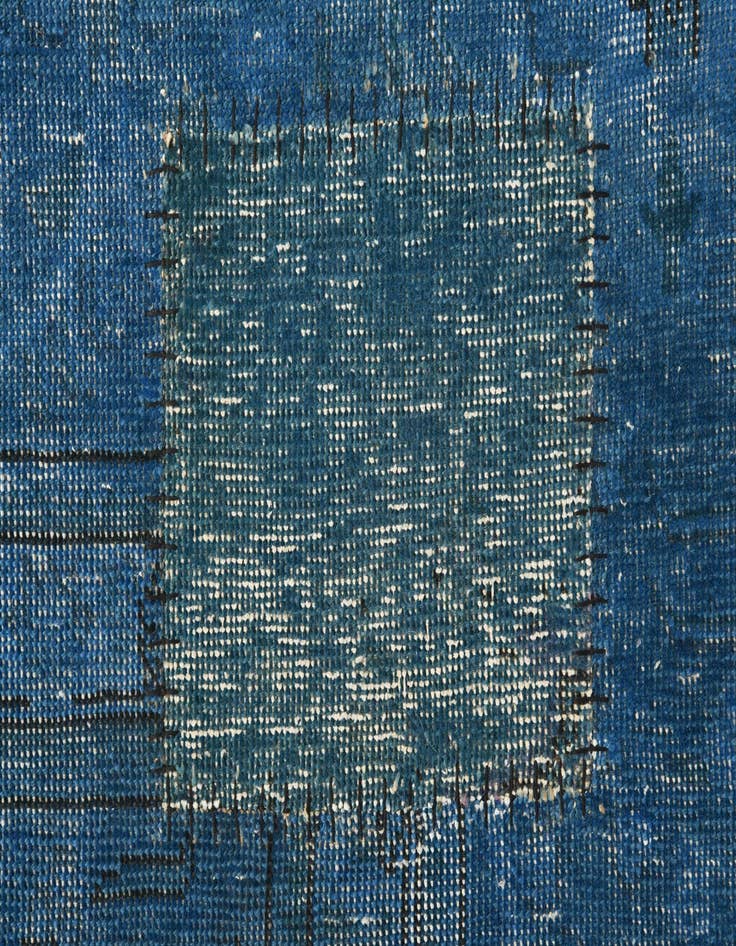 Detail image of  9' 9 x 12' 8  Hand Knotted Ultra Vintage Persian Wool Rug