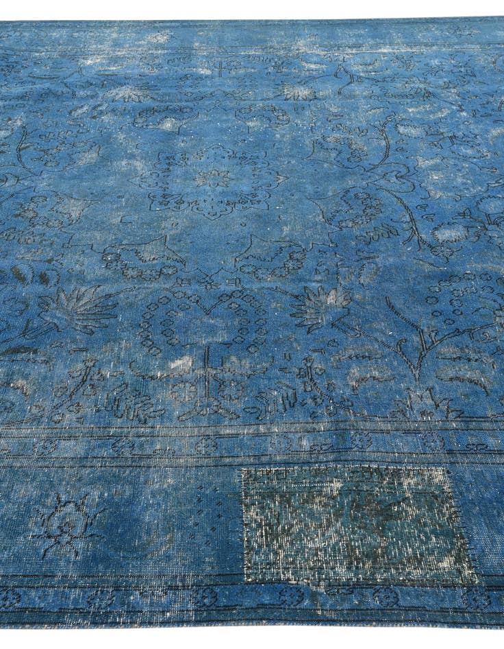 Detail image of  9' 9 x 12' 8  Hand Knotted Ultra Vintage Persian Wool Rug