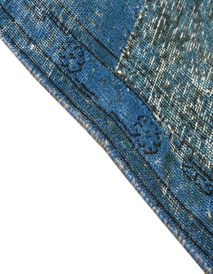 Detail image of  9' 9 x 12' 8  Hand Knotted Ultra Vintage Persian Wool Rug