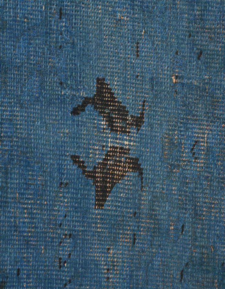 Detail image of  8' 3 x 11'  Hand Knotted Ultra Vintage Persian Wool Rug