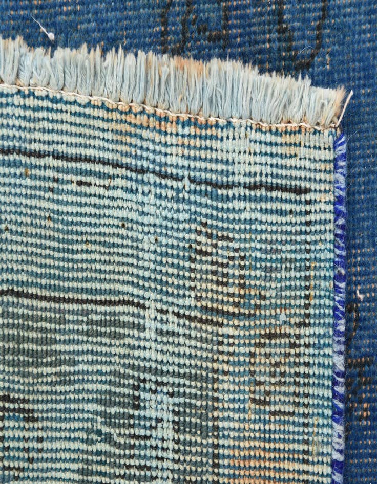 Detail image of  6' 8 x 9' 1  Hand Knotted Ultra Vintage Persian Wool Rug