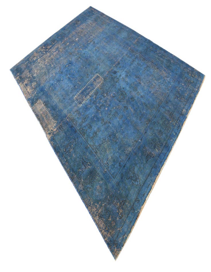 Detail image of  6' 8 x 9' 1  Hand Knotted Ultra Vintage Persian Wool Rug